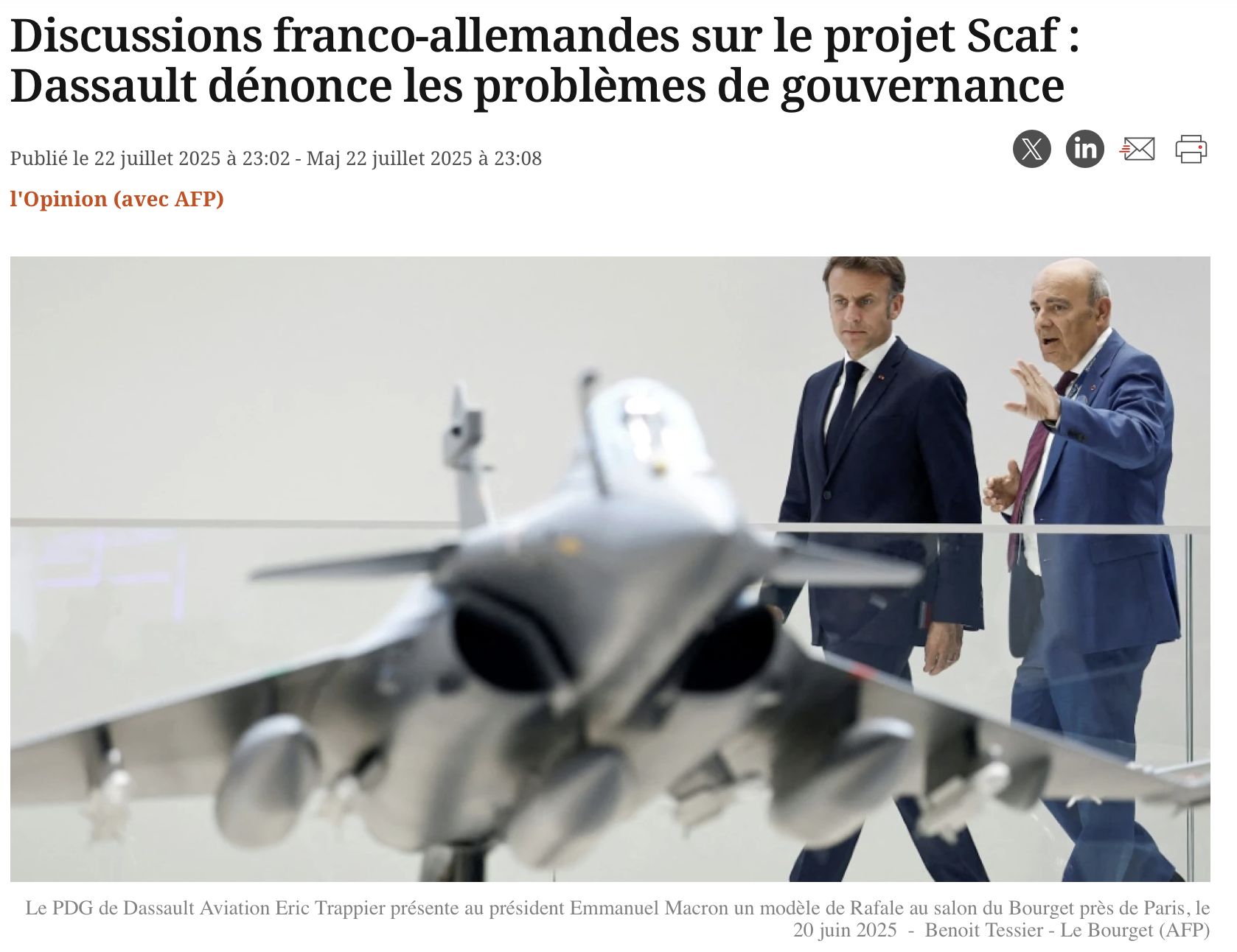 Dassault Aviation livre 26 Rafale en 2025 : un dépassement des objectifs malgré des difficultés à accélérer la production